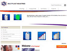 Tablet Screenshot of multiplastindustries.com